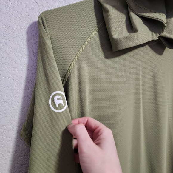 BACKCOUNTRY Tahoe Sun Hoodie Kalamata Gorpcore Hiking Womens Size SP - Picture 8 of 9